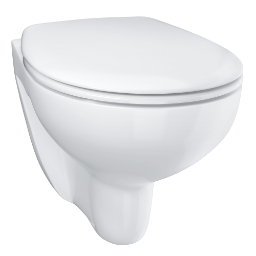 Grohe Bau Ceramic perem nélküli fali WC, lecsapódásmentes WC ülőkével 39351000
