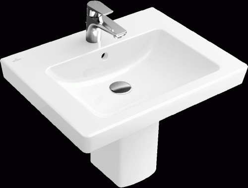 Villeroy & Boch Subway 2.0 65x47 cm mosdó CeramicPlus felülettel 7113 65 R1 (711365R1)