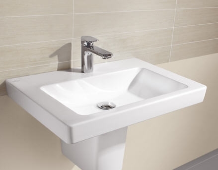 Villeroy & Boch Subway 2.0 60x47 cm mosdó, túlfolyó nélkül 7113 61 01 (71136101)