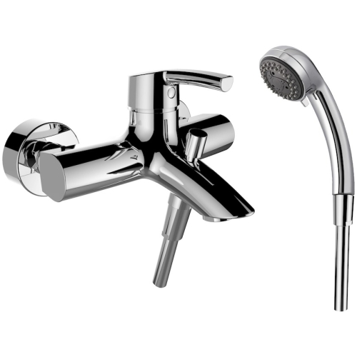 Laufen Curvepro kádtöltő csaptelep zuhanyszettel H3216570041451