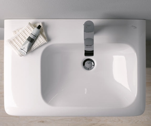 Keramag It! 70x48 cm mosdó, bal oldali rakodóval 122970 (122970000)