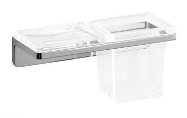 Laufen LB3 szappantartó pohártartóval H3846860040001