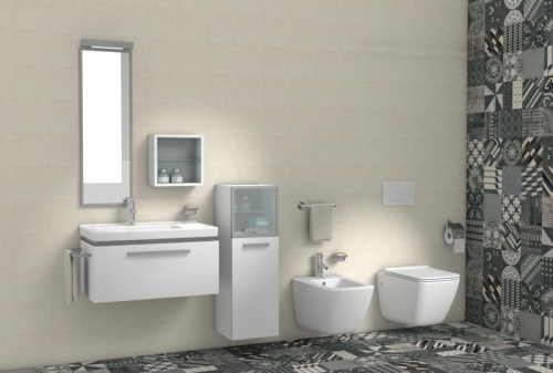 Jika Pure mélyöblítésű fali wc Jika Perla felülettel H8204231000001 (8.2042.3.100.000.1)