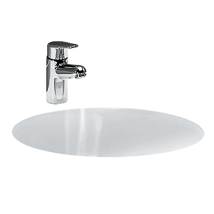 Laufen Lipsy 56,5x41 cm alulról beépíthető mosdó H8112910000201