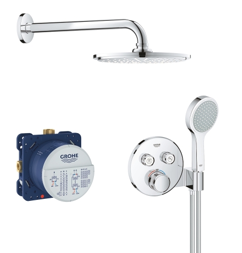 Grohe Grohtherm Smartcontrol falsík alatti termosztátos zuhanyszett 34743000