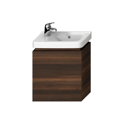 Jika Cubito Pure alsószekrény a 45 cm-es aszimmetrikus kézmosóhoz, sötét fenyő H40J4201004611