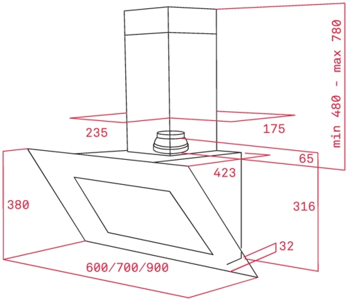 Teka DVT 980 B páraelszívó, fekete 40483532