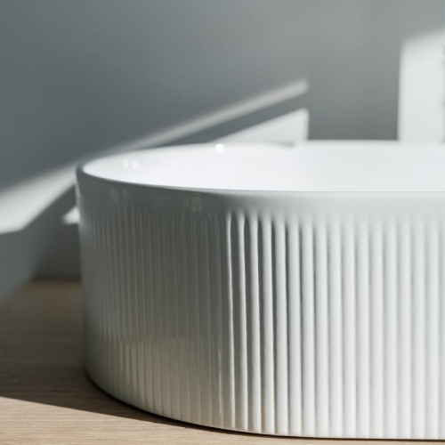 Laufen Sonar 34x34 cm pultra ültethető mosdó textúrával H8123410001121
