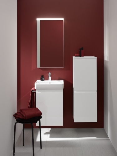 Laufen Pro S fürdőszobai alsószekrény balos, fényes fehér H4833010964751