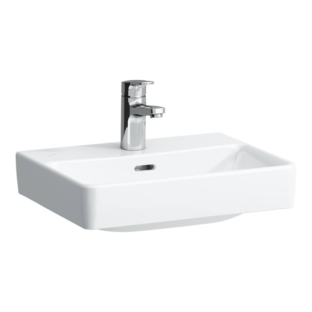 Laufen Pro S 45x34 cm mosdó csiszolt alsó, csaplyuk nélkül LCC felülettel H8169614001091 (8.1696.1.400.109.1)