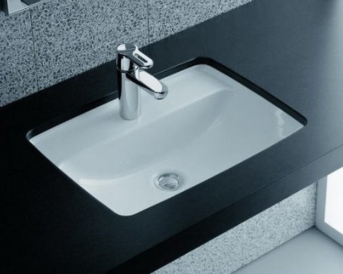 Laufen Pro S 52,5x40 cm alulról beépíthető mosdó LCC felülettel H8119664001041 (8.1196.6.400.104.1)