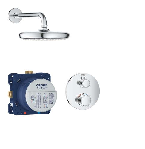 Grohe Grohtherm Tempesta 210 falsík alatti zuhanyszett 34726000