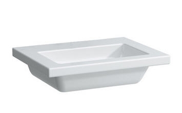 Laufen Living Square 50x38 cm kézmosó csaplyuk nélkül H8154340001091