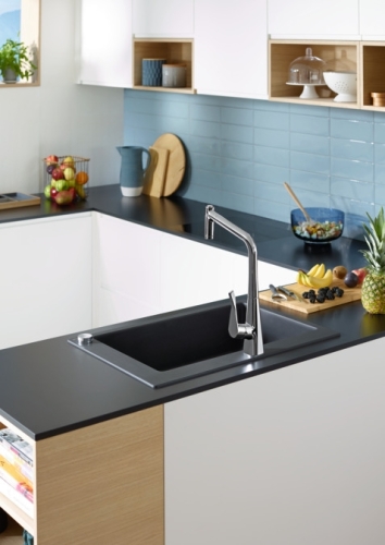 Hansgrohe C51-F660-02 mosogató és csaptelep kombináció 660 Select szett 43213000