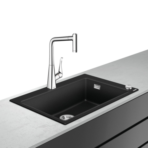 Hansgrohe C51-F660-02 mosogató és csaptelep kombináció 660 Select szett 43213000