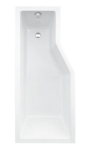 Besco Integra 170x75/56 cm-es kád 3 részes kádparavánnal balos