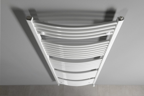 Sapho AQUALINE ORBIT 750x1700mm íves fürdőszobai radiátor, fehér ILO67E