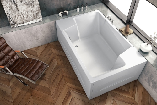 Kolpa-San Nabucco 190x120 Beépíthető 2 személyes egyenes fürdőkád 740360