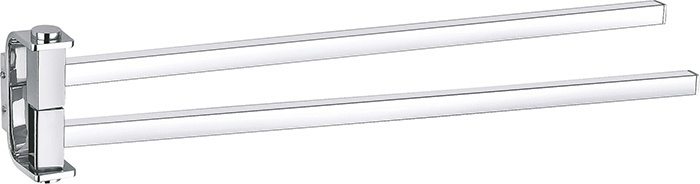 Sapho BEMETA SOLO Dupla mozgatható törölközőtartó, 398,5x47,2x83mm, króm 139104102
