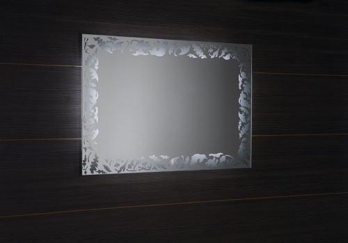 Sapho SONORA tükör, LED világítással 900x600mm SR090