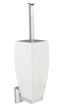BUGNATESE COMPLEMENTI DARREDO Fali wc-kefetartó matt fehér kerámiatartóval, bronz 30825BR