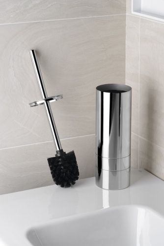 Sapho LONDON WC kefe, fényes inox 2106400