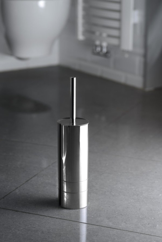 Sapho LONDON WC kefe, fényes inox 2106400