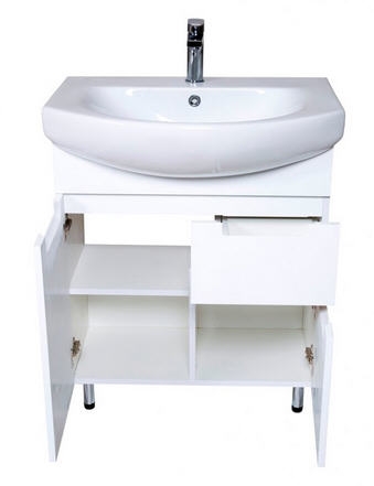 Aquarodos Quadro 70 alsó szekrény mosdóval