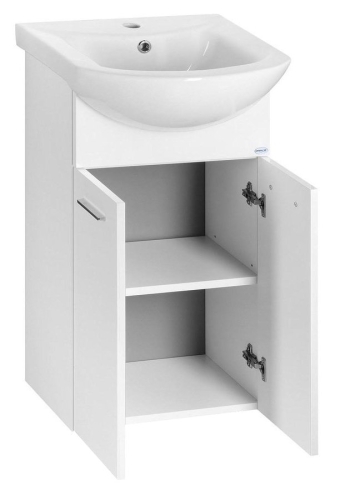 AQUALINE ZOJA mosdótartó szekrény, fehér 51045A