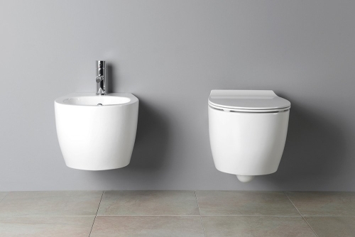 Sapho SENTIMENTI rimless fali WC, 36x50 cm 10AR02007