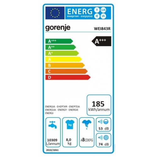 Gorenje WEI843R automata mosógép