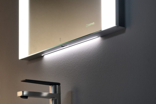 Sapho DURANGO tükör, LED világítással közelségérzékelővel 600x800mm DG060