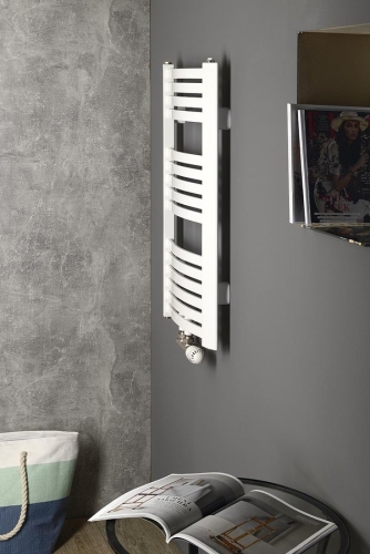 AQUALINE STING fürdőszobai radiátor, 450x817mm, 328W, fehér NG408