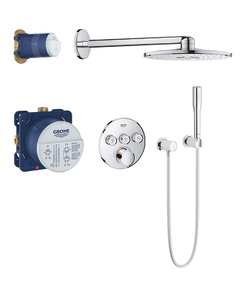 Grohe SmartControl Perfect falsík alatti zuhanyszett 34709000