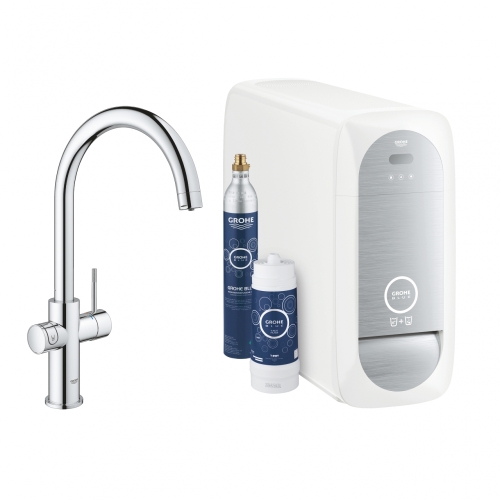 Grohe Blue Home C-kifolyóval, króm 31455001