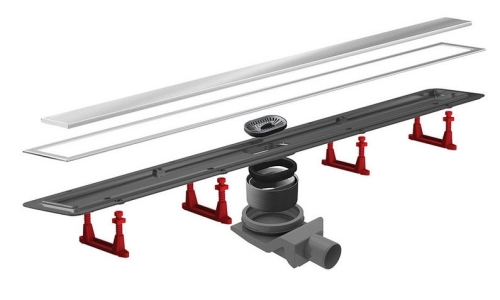 Pestan CONFLUO Premium line zuhanyfolyóka, 650 mm 13000300