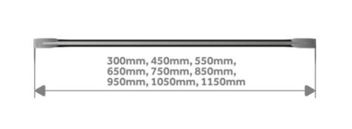 Pestan CONFLUO Slim line zuhanyfolyóka, 1150 mm 13000305
