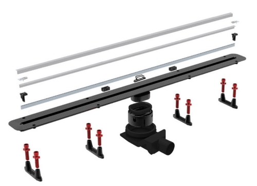 Pestan CONFLUO Slim line zuhanyfolyóka, 1150 mm 13000305