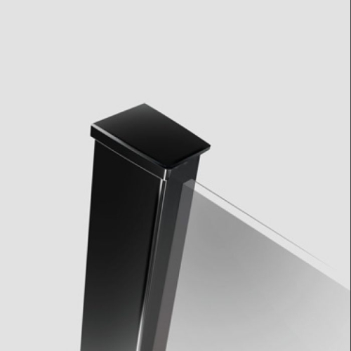 Radaway Modo New Black II Frame Walk-in fekete zuhanyfal 105 cm 389105-54-56