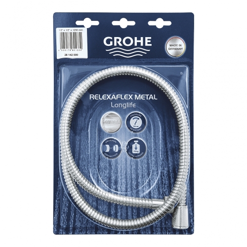 Grohe Relexaflex 1,25 méteres zuhanygégecső 28142000