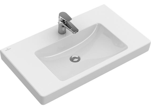 Villeroy & Boch Subway 2.0 80x47 cm mosdó csiszolt alsó felülettel 7175 8G 01 (71758G01)