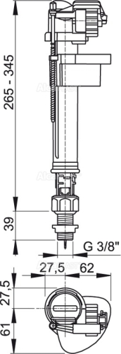 Alcaplast A18 3/8