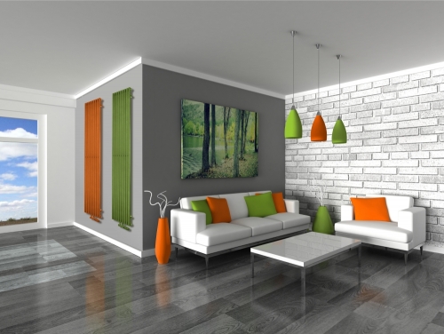 Radeco TORGET BIS 4 design fűrdőszobai radiátor (1200 W, króm, 1200x562 mm)