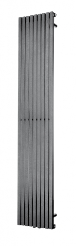 Radeco TORGET H 4 design fűrdőszobai radiátor (1255 W, króm, 600x1398 mm)