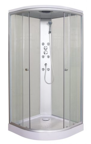 Sanotechnik hidromasszázs zuhanykabin 90x90 cm-es TC01