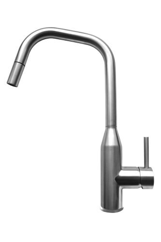 Elleci Dora Plus mosogató csaptelep, inox MIKDRPIN