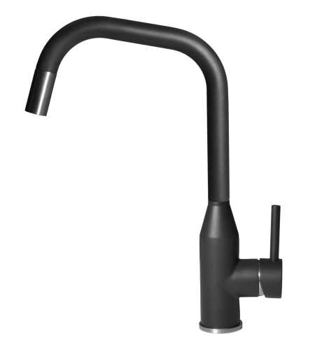 Elleci Dora Plus mosogató csaptelep, G40 Nero MGKDRP40
