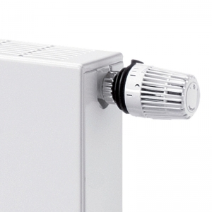 Radeco POINT S 500 1/22 design fürdőszobai radiátor (882 W, fehér, 500x500 mm)
