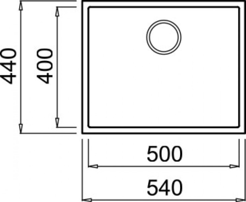 Elleci Quadra 105 munkalap alá szerelhető egy medencés gránit mosogató, M79 Aluminium LMQ10579BSO