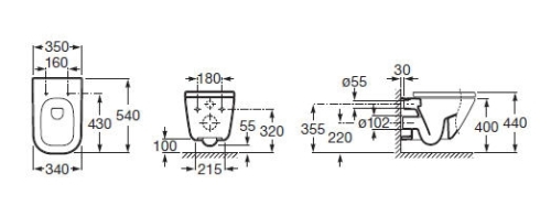 Grohe Rapid SL falsík alatti wc tartály komplett szett SZP-GR67 (38528001, 38732SH0, Roca-A346477000, Roca-A80147200B)